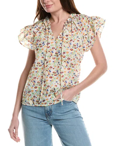 Rain + Rose Blouse In Multi