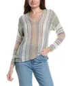 Rain + Rose Sweater In Multi