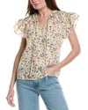 Rain + Rose Blouse In Multi