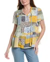 Rain + Rose Blouse In Multi