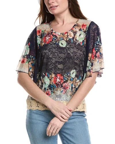Rain + Rose Blouse In Multi