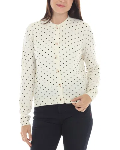 Rain + Rose Cardigan In White
