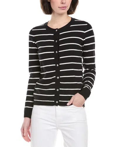 Rain + Rose Cardigan In Black