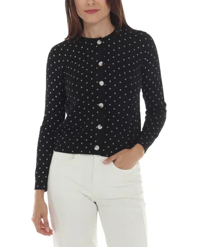 Rain + Rose Cardigan In Black