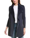 Rain + Rose Cardigan In Blue