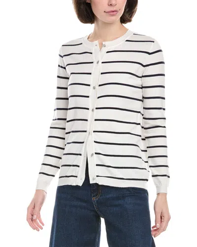 Rain + Rose Cardigan In White