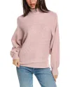 Rain + Rose Dolman Sweater In Pink