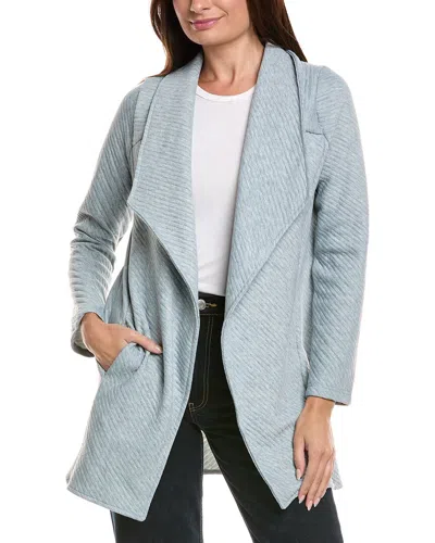 Rain + Rose Quilted Jacket In Gray