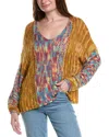 Rain + Rose Sweater In Multi