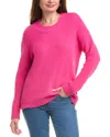 Rain + Rose Sweater In Pink