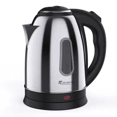 Rainbean Electric Kettle Water Boiler 1.8l With Auto Shut-off & Boil Dry Protection In Stainless Steel