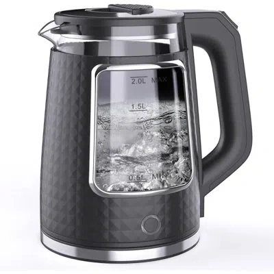 Rainbean Electric Tea Kettle 2.0l Stainless Steel With Auto Shut-off & Boil-dry Protection