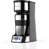 Rainbean Single Serve Coffee Maker, Programmable, Timer Auto Start/off, 14 Oz, 700w Quick Brew, Black In Black