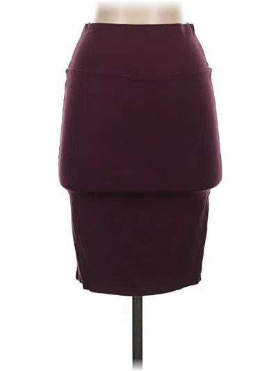Pre-owned Rainbow Casual Skirt In Burgundy