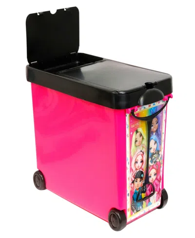 Rainbow High Kids' Store It All Case Tara Toys, Wheeled Doll Storage Carrying Case In Multi