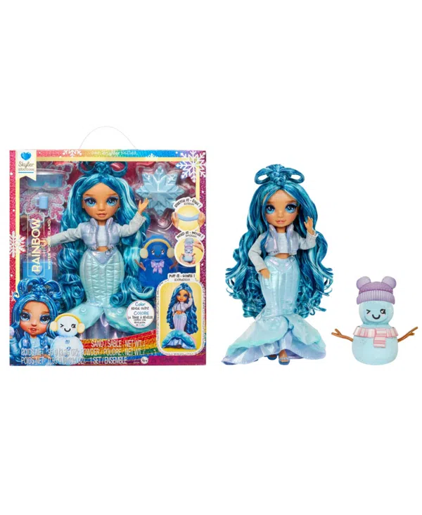 Rainbow High - Winter Wonderland Doll - Skyler (Blue) | Idee per regali