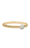 Rainbow K Ball 14k Yellow Gold Diamond Bracelet