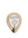 Rainbow K Diamond Earrings In Gold