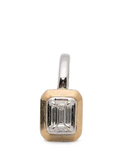 Rainbow K Diamond Earrings In Gold