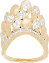 Rainbow K Blossom 14kt Gold Ring With Diamonds