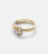Rainbow K Prestige 18kt Gold Ring With Diamonds In Gold