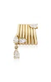 Rainbow K Repo 18k Yellow Gold Diamond Single Earring
