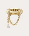Rainbow K Women's Elysabeth 18k Gold Diamond Ring