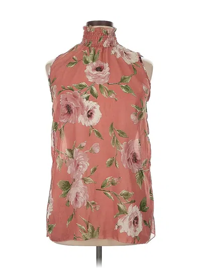 Pre-owned Rainbow Sleeveless Blouse In Pink