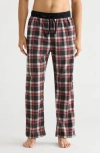 Rainforest Brushed Plaid Flannel Lounge Pants In Multi