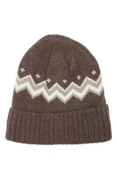 Rainforest Chevron Stripe Cuff Knit Beanie