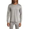 Rainforest Performance Base Layer Crewneck T-shirt In Grey