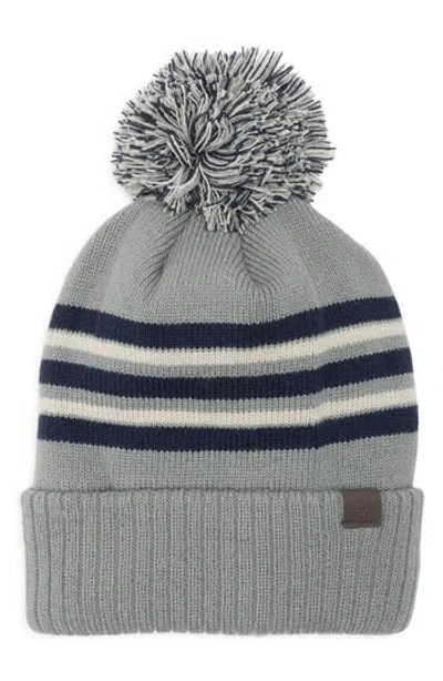 Rainforest Stripe Pom Pom Beanie