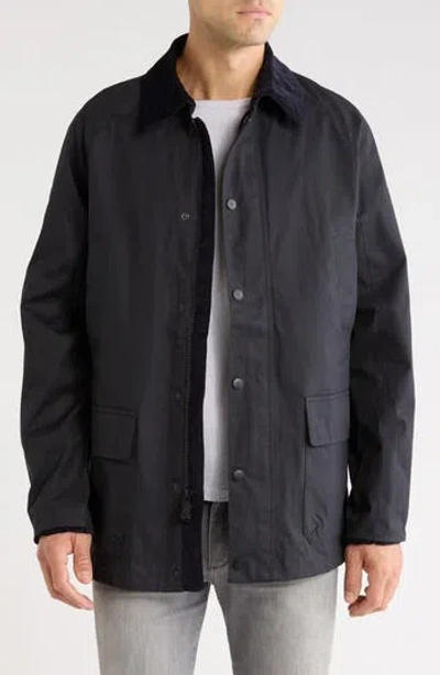 Rainforest Wax Coated Field Coat In Multi