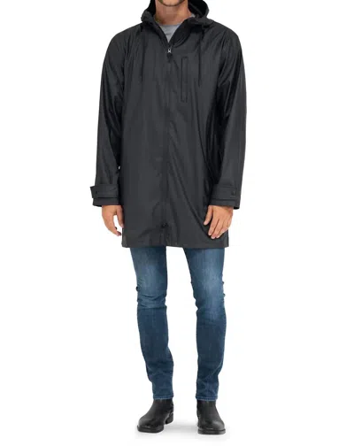 Raingoat City Proof All Season Rain Jacket In Black