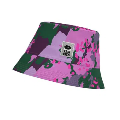 Rainkiss Bucket Hat Digi Spring In Pink