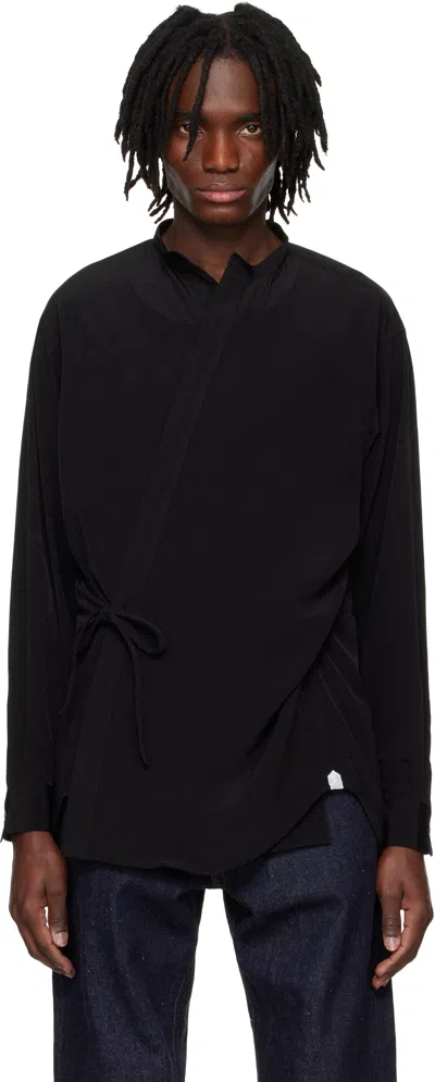 Rainmaker Kyoto Black Band Collar Dougi Shirt