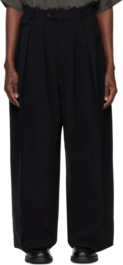 Rainmaker Kyoto Black Double Cloth Hakama Trousers