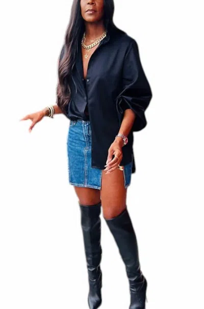 Rainment Beres Blouse In Black