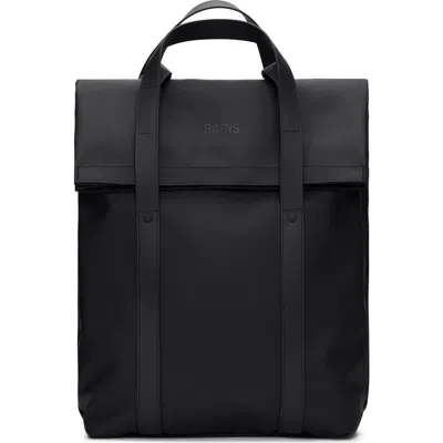 Rains 2 Way Tote Backpack In Black