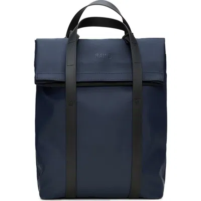 Rains 2 Way Tote Backpack In Blue