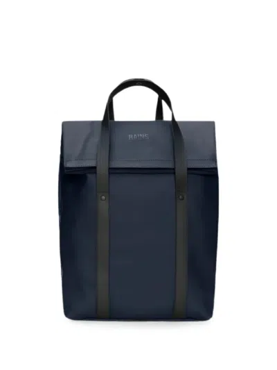 Rains 2 Way Tote Backpack In Blue