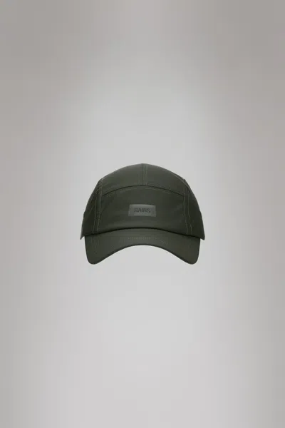 Rains 5 Panel Cap In Green