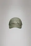 Rains 5 Panel Ripstop Cap In Sand