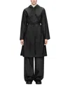 Rains A Line Waterproof Jacket In Black