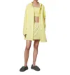 Rains A-line Waterproof Jacket In Straw