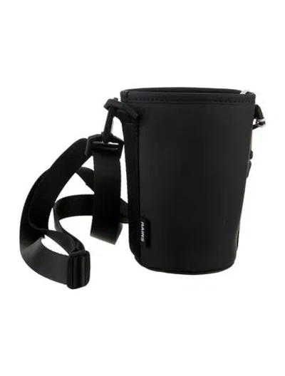 Pre-owned Rains Adjustable Strap Bottle Holder  W/tags In Black