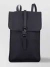 Rains Adjustable Straps Front Flap Backpack