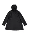 Rains A-line Raincoat In Black