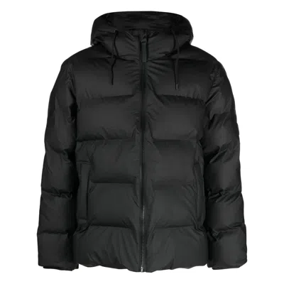 Rains Alta Hooded Puffer Jacket In Multi