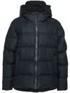 Rains Black Alta Puffer Jacket